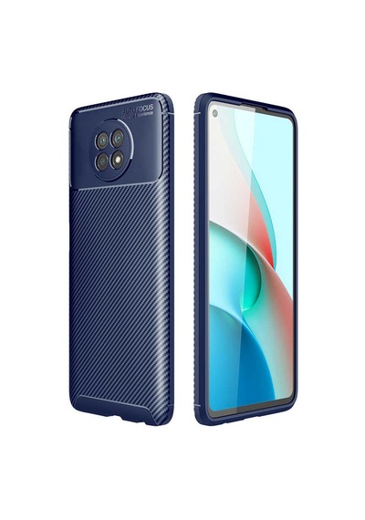 Xiaomi Redmi Note 9t Kılıf Zore Negro Silikon Kapak Lacivert