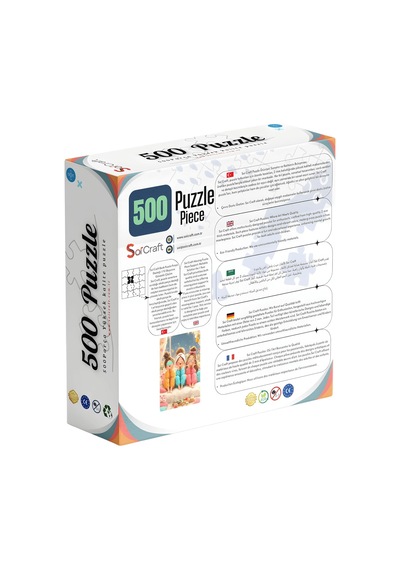 500 Parça Pijama Partisi Temalı Puzzle Standart