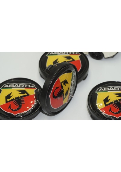 Abarth Jant Göbeği Kapak Seti 60mm