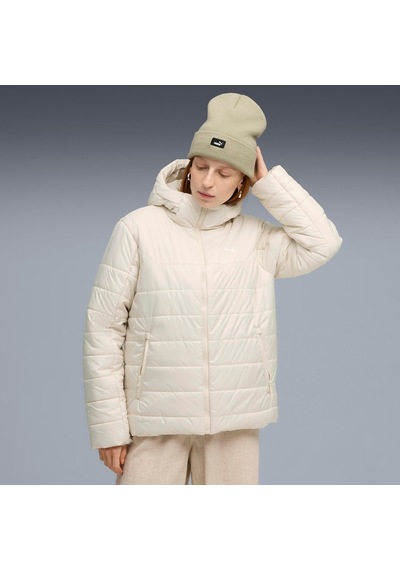Puma Ess Hooded Padded Jacket Kadın Yetişkin Ceket Krem