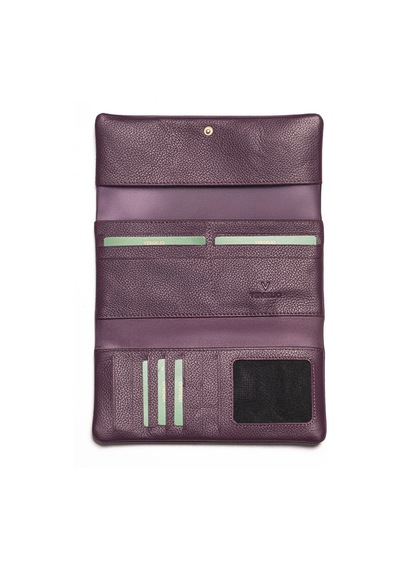 Purple Cüzdan & Kartlık Kadın Diğer 2824 Vergelio Flother Wallet Card Holder mor