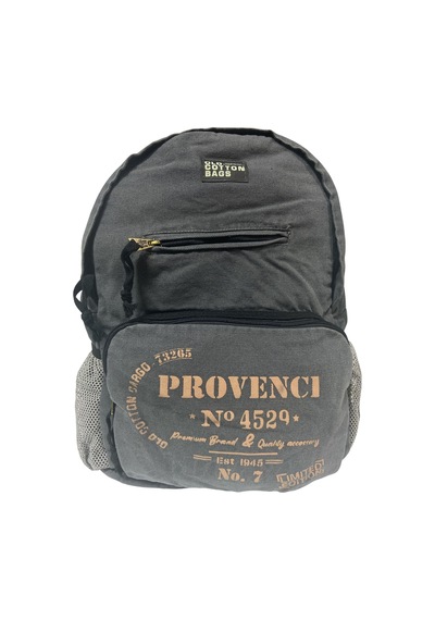 Old Cotton Cargo Kaliteli Tek Bölmeli Vintage Disayn Günlük Gezi Okul Sırt Çantası North Dakato Bag Brand 30x43cm Gri