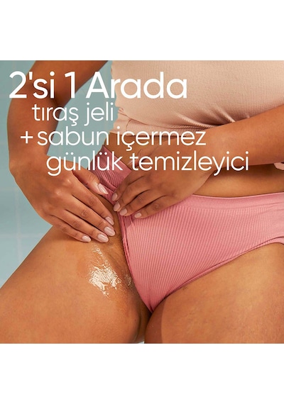 Venus Bikini 2'si 1 Arada Temizleyici Tıraş Jeli 190 ML