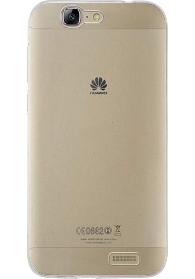 Huawei G7 Kılıf 1mm Şeffaf Silikon Kılıf