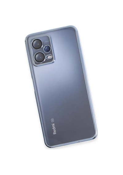 Xiaomi Redmi Note 12 5g Kılıf Razer Lensli Silikon - Açık Mavi 0.2M-Çok Renkli