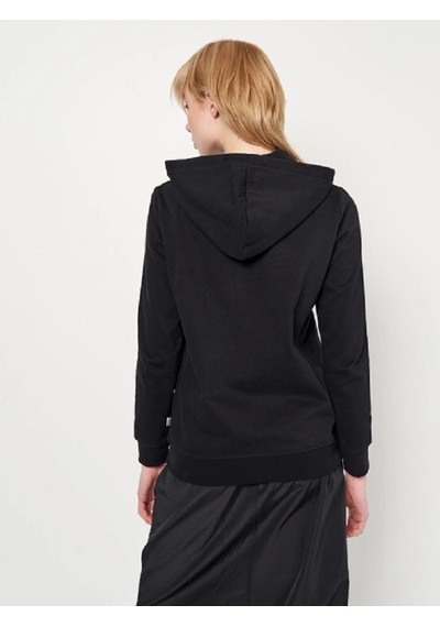 Vans Drop V Logo Hoodie-b Kadın Sweatshirt vn0a5hnpblk1-14682 001
