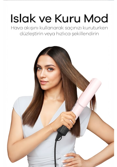 Veryfit Airstrait Yüksek Hızlı Hava Üflemeli Saç  Düzleştirici