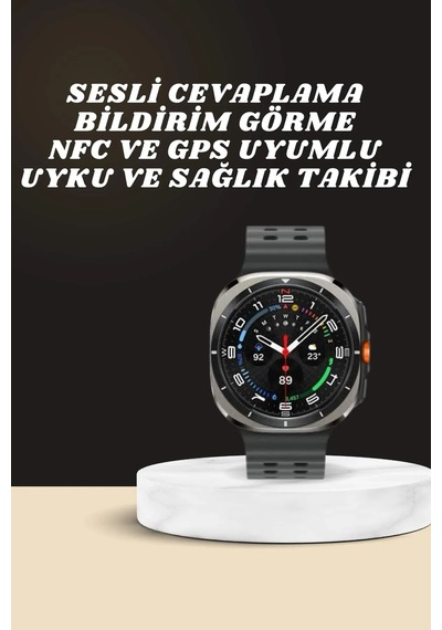 Akıllı Saat Amoled Ekran Bluetooth Bağlantılı Sağlık Takibi Gps Uyumlu Renk Seçenekleri