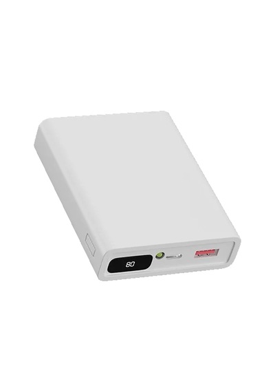 ENERX Enr-p10188dc 10000 Mah 2.1 Amper Dijital Göstergeli Powerbank Beyaz
