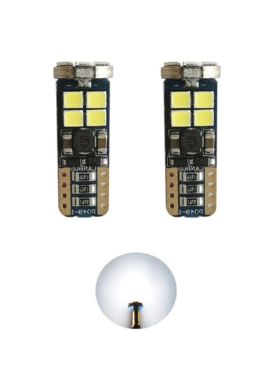 T10 LED PARK AMPULÜ 6000K 12SMD W5W CANBUS BEYAZ