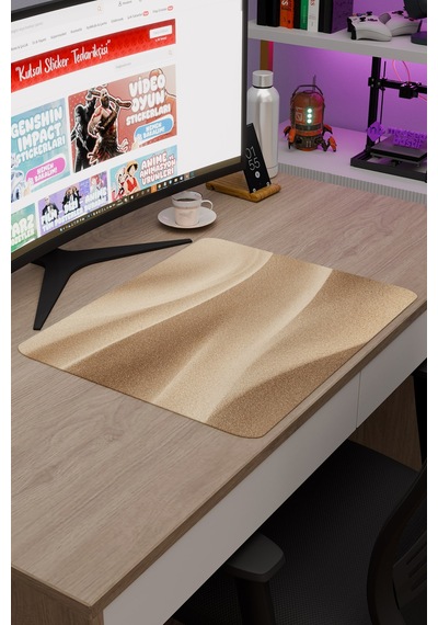 Kum Kaymaz Dikişli Kauçuk Oyuncu Mousepad V3 - 48x40 Xl Gaming Mouse Pad Fare Altlığı
