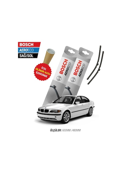 Bosch Aeroeco Bmw E46 Silecek Takımı (1998-2005)