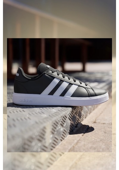 Adidas Grand Court Base2 Siyah Erkek Sneaker Ayakkabı Gw9251 Siyah