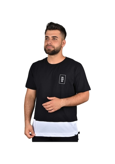 Manta MNT 2279 Oversize Erkek Tişört 23630 Siyah