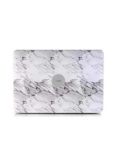 Macbook Air M1 Kılıfı A2337 Uyumlu 13 İnç Premium Deri Kaplama Mermer Desenli Hard Case A2179 A1932 Sert Koruyucu Kapak Çizilme Ve Darbe Koruma Kılıfı
