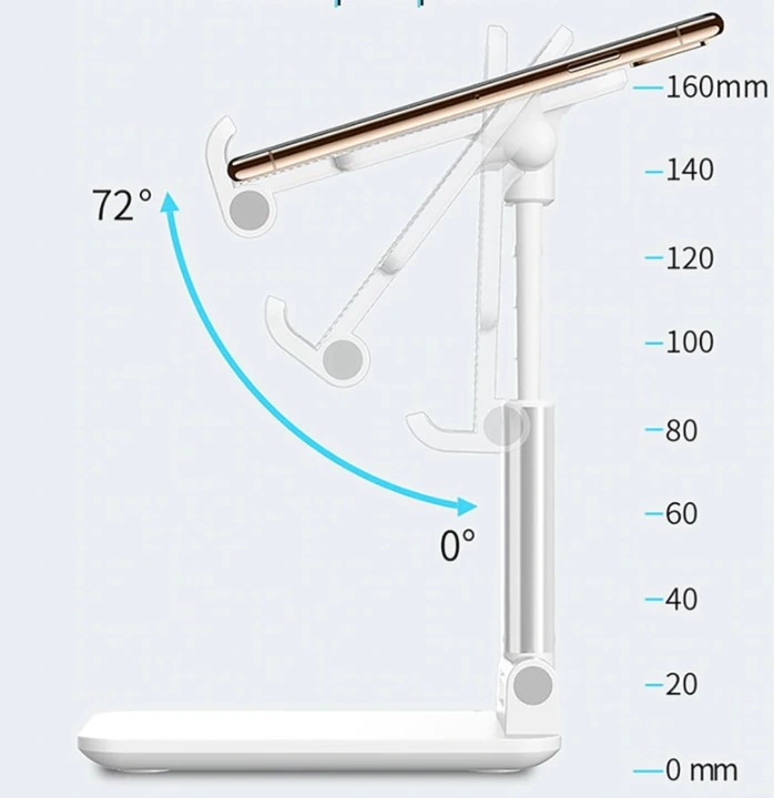 Katlanabilir Masaüstü Telefon Tutucu Stand Cm-280