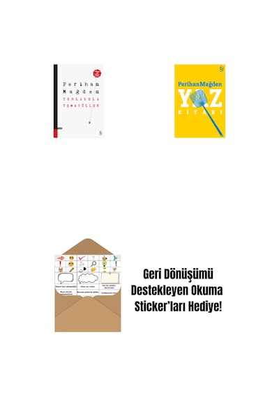 Tehlikeli Temayüller + Yaz Kitabı + Okuma Sticker'ları
