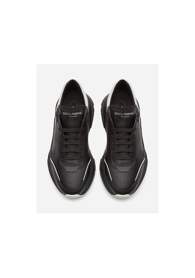 Dolce & Gabbana Daymaster Sneakers In Nappa Calfskin Siyah