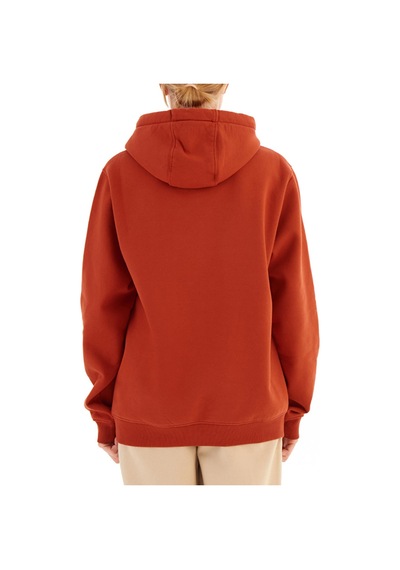 Columbia Csc U Marble Canyon Heavyweight Fleece Unisex Kapüşonlu Sweatshirt-5974 Kiremit