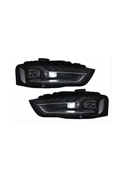 A4 2012-2015 Içın Uyumlu Led Far Full Led - 2019+ Görünüm Hıd Xenon Farlı Model İçin
