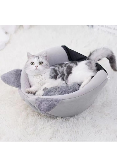 Tineke Bal Kabağı Tasarımlı Kedi Evi Yatağı Uyku Minderi Small