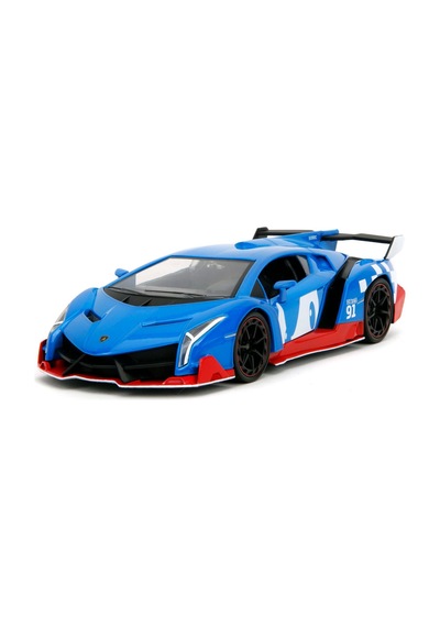 Jada Sonic The Hedgehog Lamborghini Veneno Model Araba Ve Sonic F Çok Renkli
