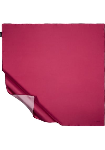 İpekevi Düz Twill İpek Eşarp - Fuşya - Fuşya