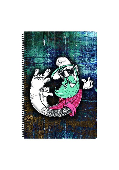 Art Style Defter A4 80 Yaprak Çizgili Pp Kapak Spiralli