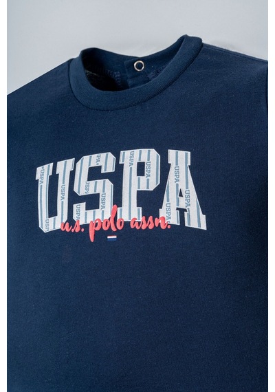 U.s. Polo Assn. Erkek Bebek Lacivert Şort Takım Usb2897-c-v1 Lacivert
