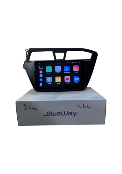 Hyundai İ20 2015-2018 Blueway 4-64 Profesyonel Oem Multimedia 9"
