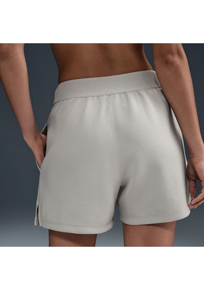 Nike 24.7 Dri-fıt Short Soft Knit Yumuşak Kumaş Kadın Bej Şort-sportxstore
