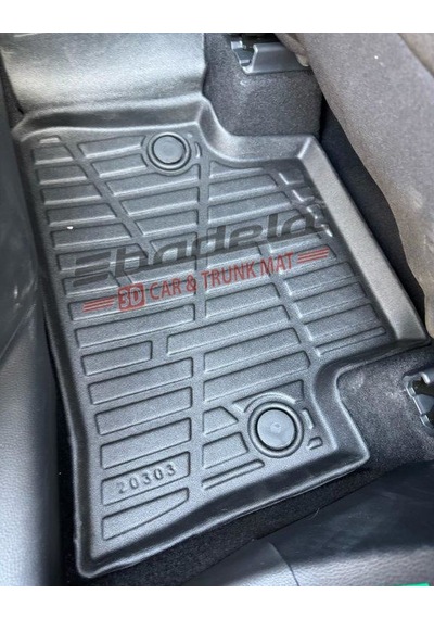 Toyota Chr C-hr 2025 3d Kauçuk Kokusuz Havuzlu Paspas