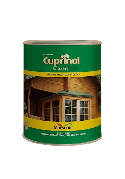 Marshall Cuprinol Vernik Renkli Ahşap Koruyucu 2,5 Lt Klasik Üvez Ağacı