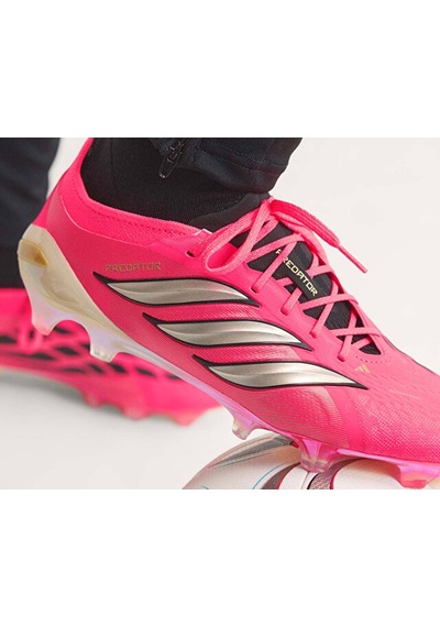 Adidas Predator Elıte Fg Unisex Çim Zemin Kramponu Hp9973 Pembe