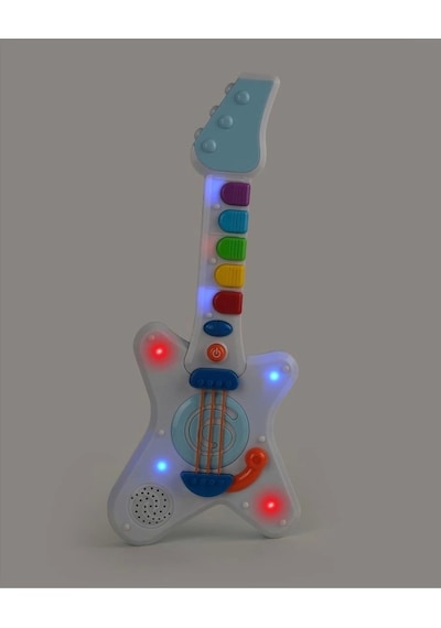 LC Işıklı Müzikli ve Çok Fonksiyonlu Rock'n Roll Gitar LC-30986