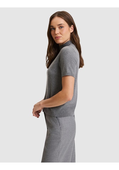 Pierre Cardin Gri Melanj Slim Fit Kazak 50331408 Vr086