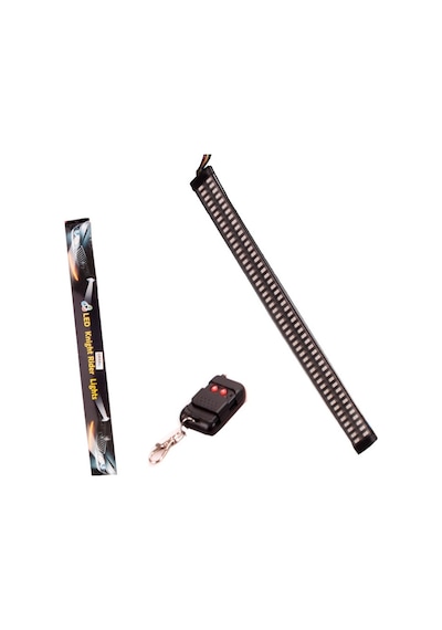 12V Hareketli Sinyal Beyaz Sabit Çakar Esnek Kayan Şerit Led Kumandalı