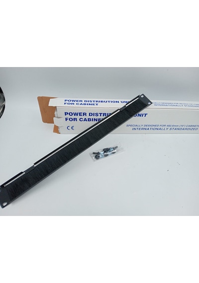 AMP 19″ 1U Fırçalı Organizer 5 Adet