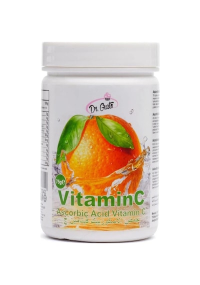 Vitamin C Askorbik Asit 75 G Hamur Geliştirici, Renk Koruyucu Ve Taze Tutucu Toz