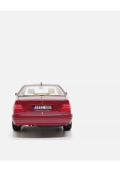 Norev 1:18 1998 Mercedes Benz Cl 600 Coupe C140 Bordo Model Araba