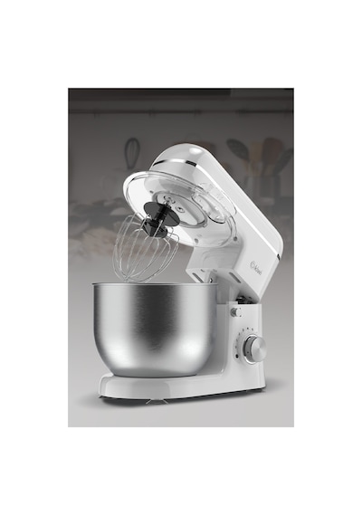Kiwi Kmx-3638 Beyaz Hamur Yoğurma & Stand Mikser 5,3 Lt 1300w Mutfak Şefi
