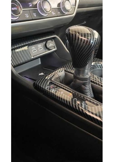 Honda Civic Fe1 Uyumlu 2022+ Karbon Vites Topuzu Kaplama