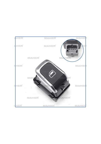 Audi A4 / A5 / Q5 2012-2017 Cam Açma Düğmesi Tekli 8k0959855b