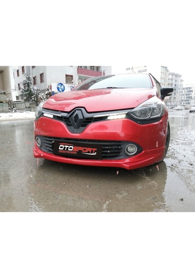 Renault Clio 4 Ön Tampon Eki Fiberglass Boyasız