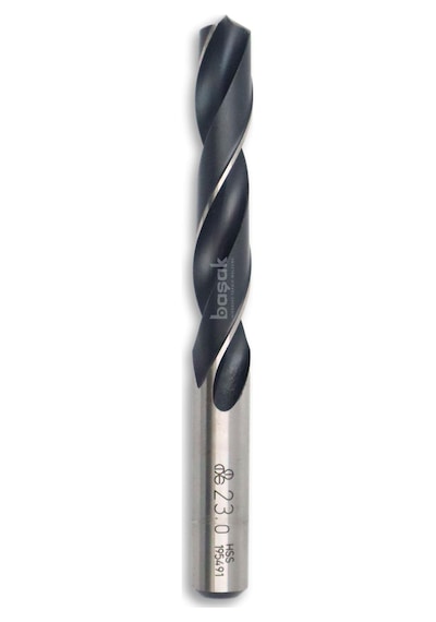 MTE 23 mm Taşlanmış Metal Matkap Ucu HSS DIN 338
