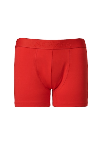 Ac&Co / Altınyıldız Classics Erkek Saks-Kırmızı 3Lü Boxer Paketi 4A03212P3007Sazxxl