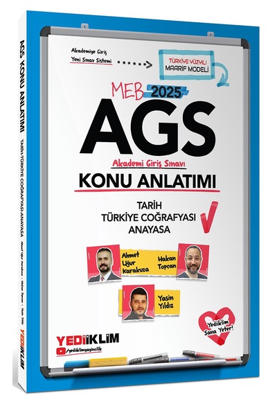 Yediiklim 2025 Meb Ags Tarih Türkiye Coğrafyası Ve Anayasa Konu A