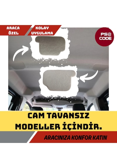 Rifter-berlingo-proace City-doblo-opel Cam Tavansız Ara Bölme Dem