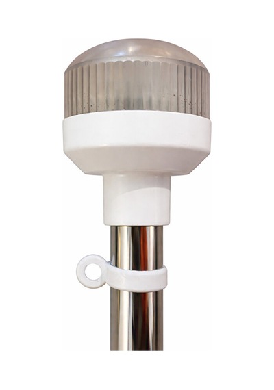 Tekne Bayrak Direği Led Aydınlatmalı - Tekne Ve Botlar İçin, 40 Cm Uzunluk Paslanmaz