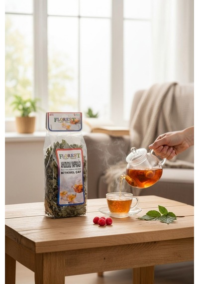 Ahududu Yaprağı Bitkisel Çay 25 Gr %100 Ahududu Yaprağı Kurutulmuş Bitki Çayı - 890415302